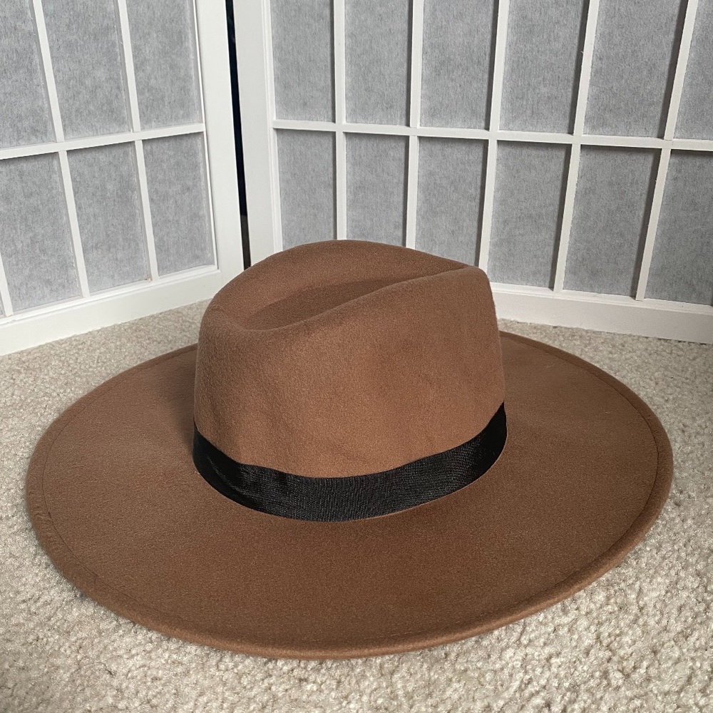 Lulus Tan Fedora Hat